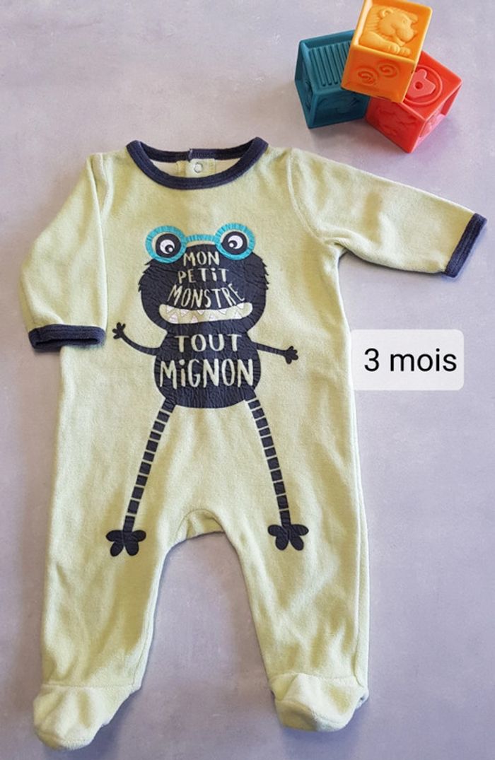 Pyjama hiver 3mois