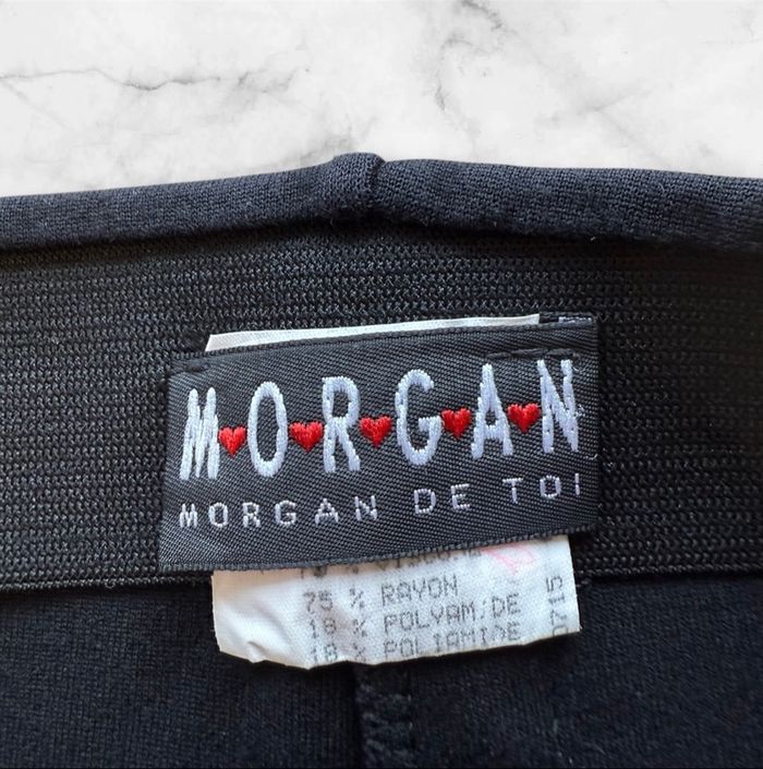 Short taille haute noir Morgan taille 34 XS - photo numéro 3