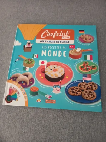 Livre chefclub cuisine du monde