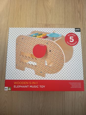 Éléphant musical 5 en 1