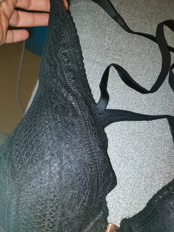 Soutien gorge Etam n°6 85D triangle naturel neuf - photo numéro 3