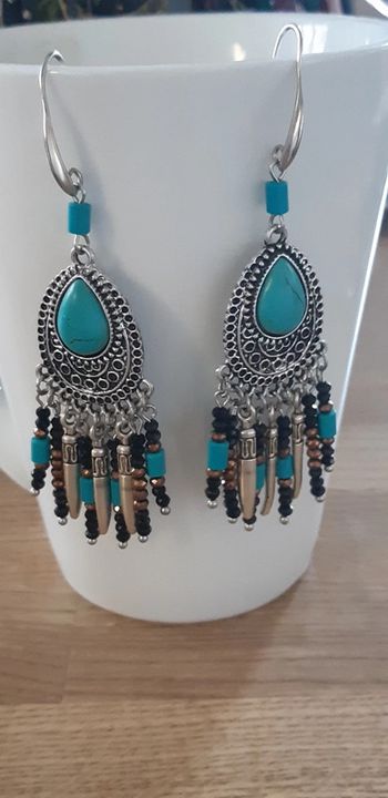 Boucles d'oreilles argent