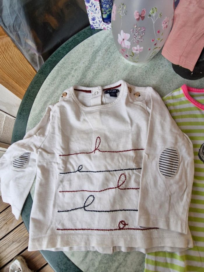 Lot de 4 tee shirts filles.  Verbaudet - photo numéro 5