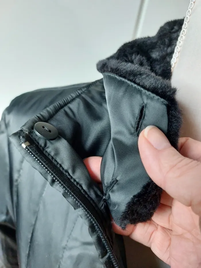 Parka mi saison col amovible - photo numéro 7