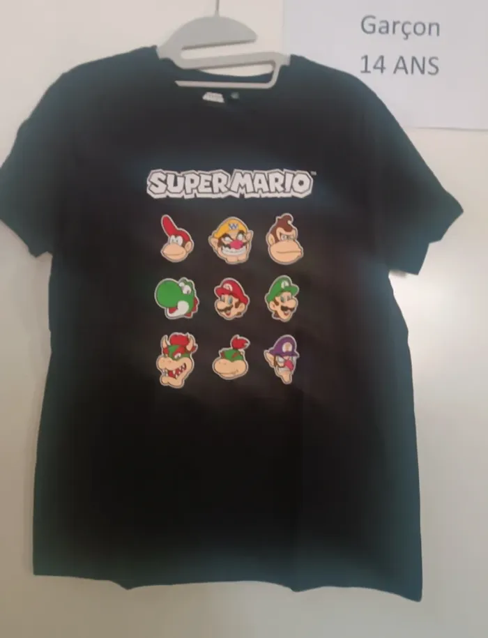 T-shirt mc Super Mario 14/15 ans