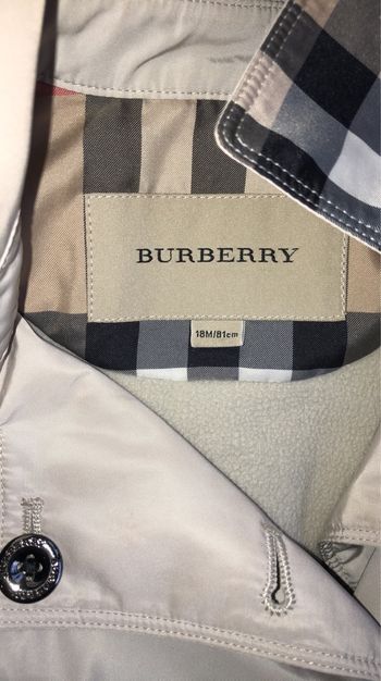 Veste burberry