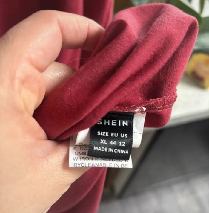 Tunique femme bordeaux et doré XL - photo numéro 4