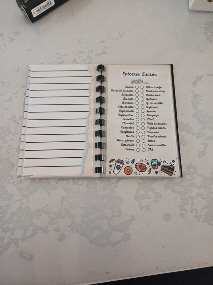 Carnet Liste de Courses Milimalou neuf - photo numéro 4