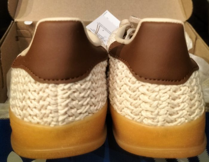 Baskets Adidas Samba beige - marron / sand strata - preloved brown gum - photo numéro 7