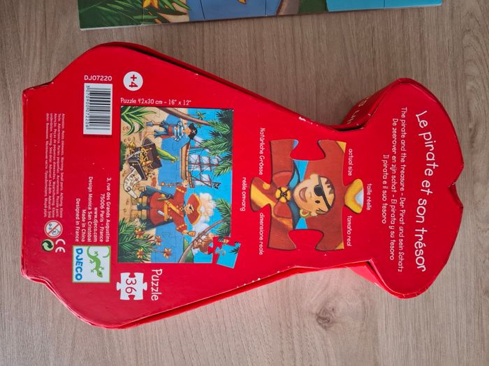 Puzzle Djeco pirate - photo numéro 3