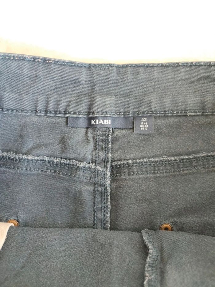 Jupe en jean Kiabi taille 42 - photo numéro 3
