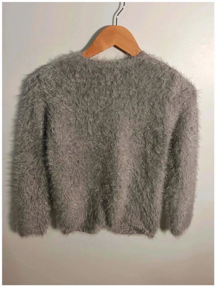 C10 gilet gris Zara 9-10 ans - photo numéro 2