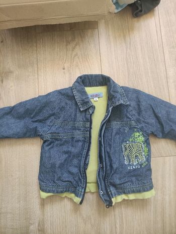 Veste en jean doublée