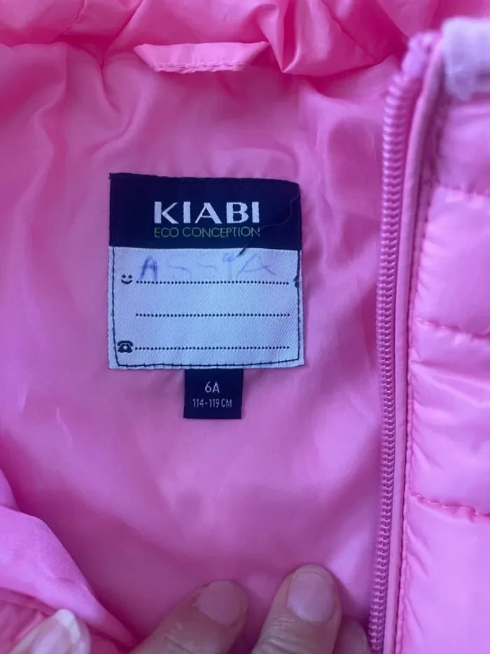 Doudoune rose Kiabi - photo numéro 4