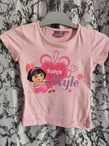 T-shirt dora l'exploratrice taille 4 ans