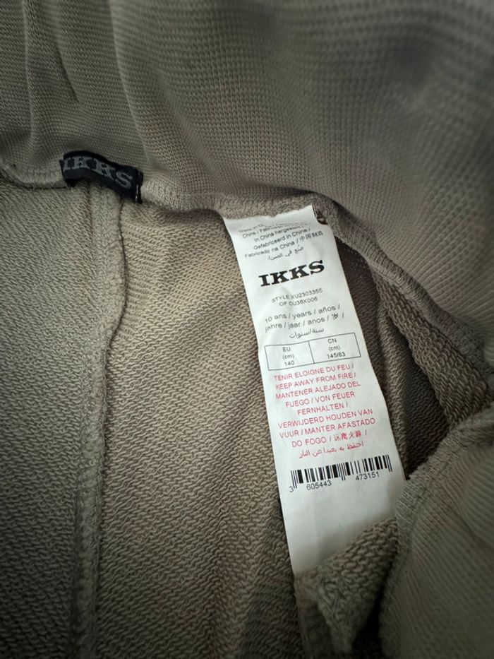 Pantalon style jogging ikks taille 10 ans excellent état - photo numéro 9