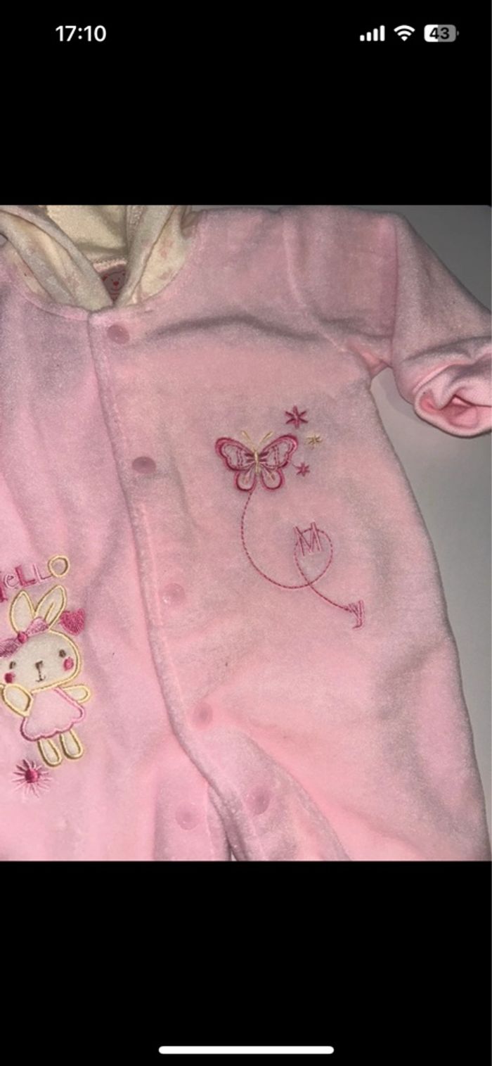 Pyjama doux 0/3 mois - photo numéro 2