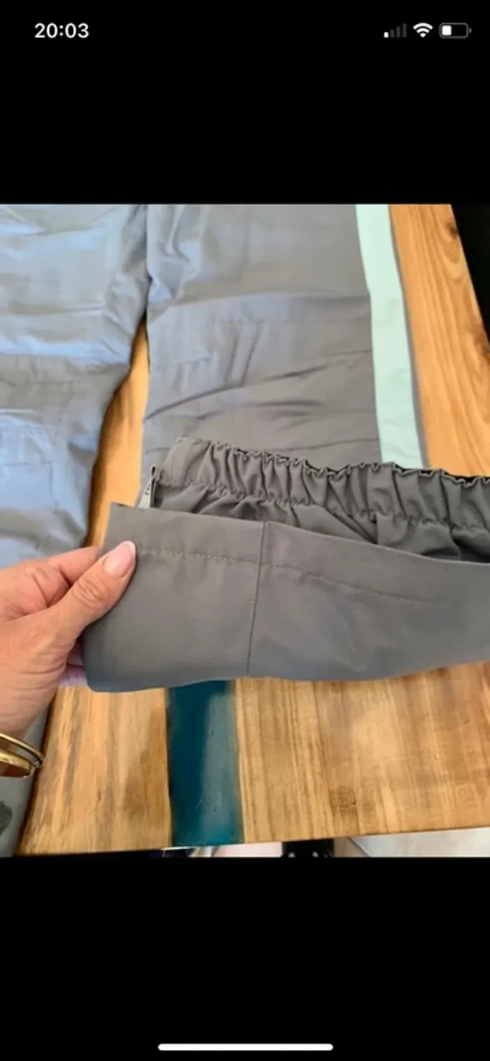 Pantalon de ski Dorotennis taille 36 avec ceinture - photo numéro 3