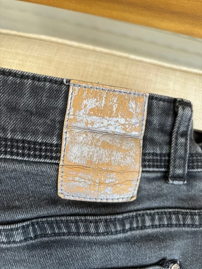 Jean noir skinny zara taille 38 - photo numéro 3