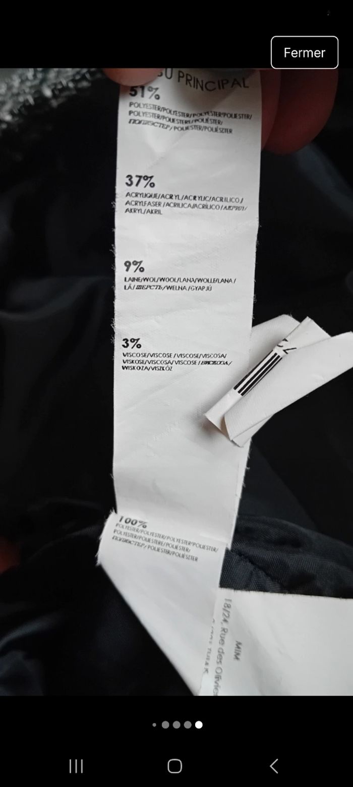 Jupe en lainage Mim taille 38 - photo numéro 10