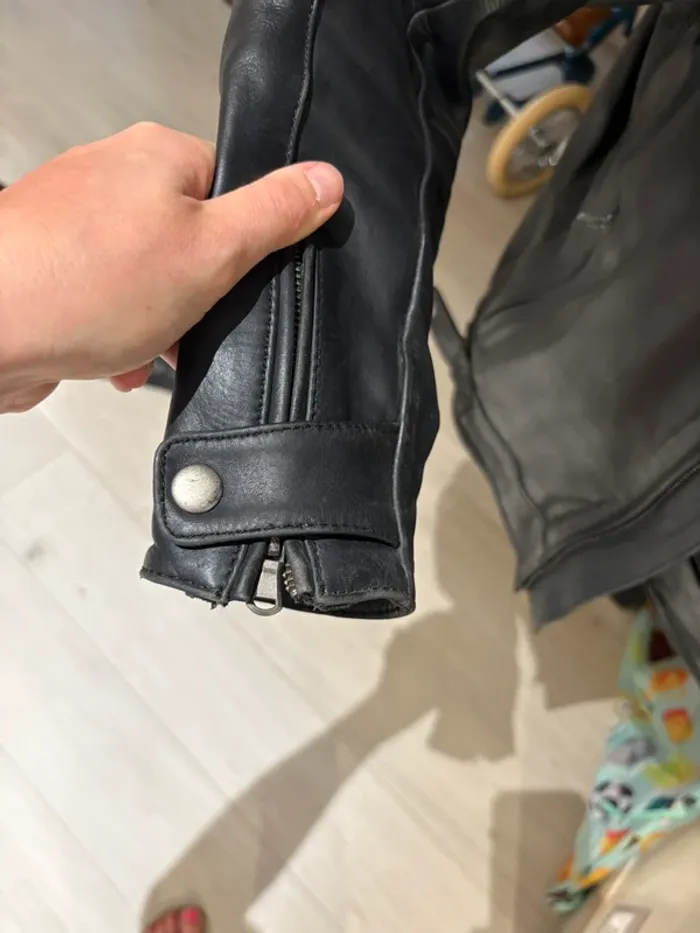 Veste moto homme tout cuir IXON - photo numéro 10