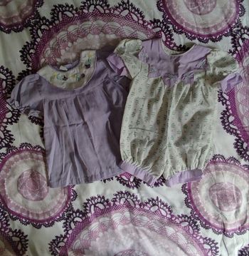 Lot vêtements printemps-été fille