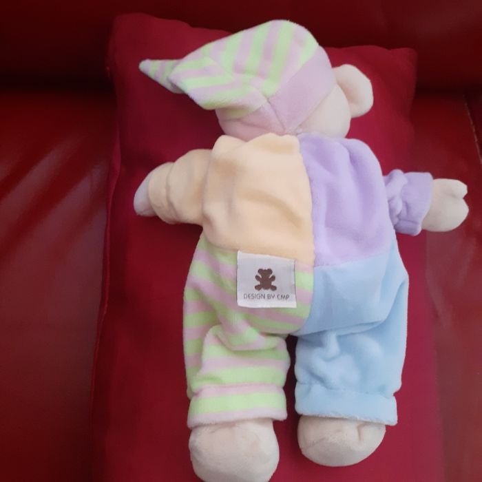Doudou-peluche "Ourson en pyjama " - photo numéro 7