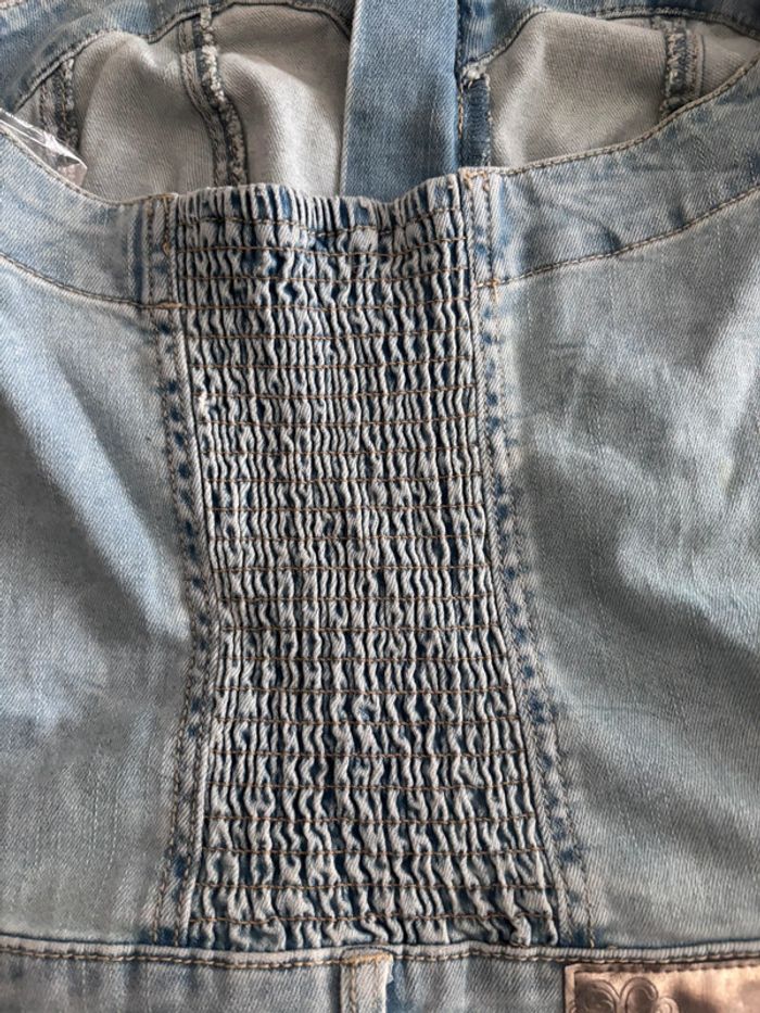 Robe bustier en jean marque LPB taille s / 36 - photo numéro 15