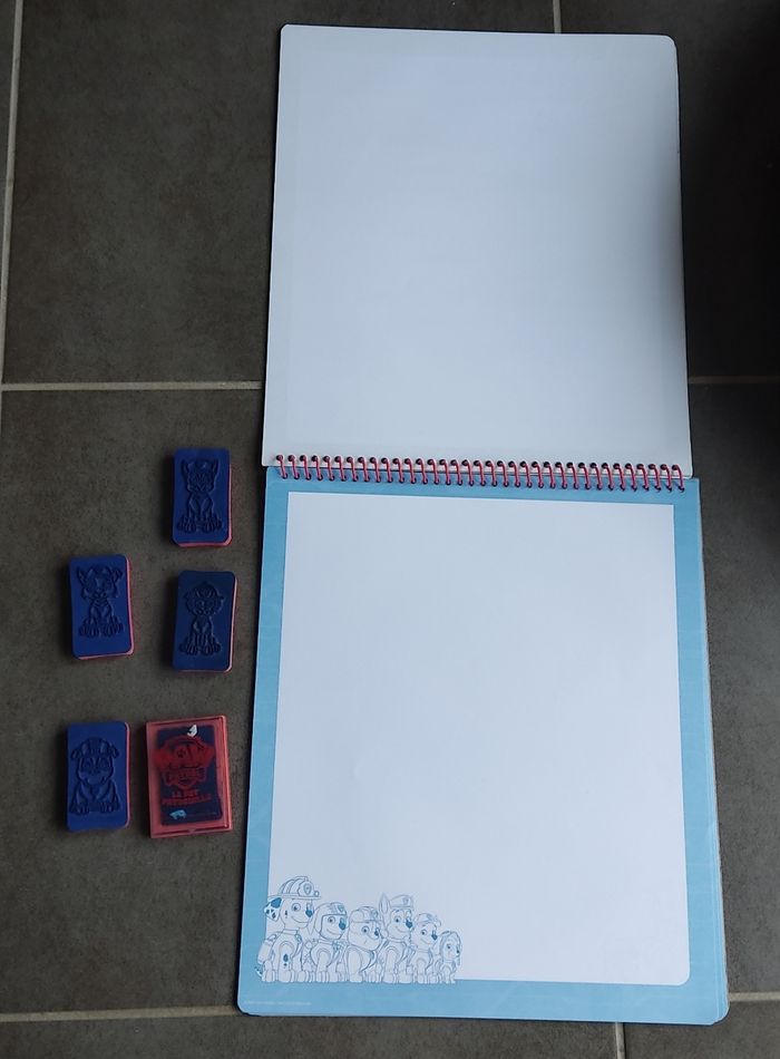 Carnet dessin Pat patrouille - photo numéro 3