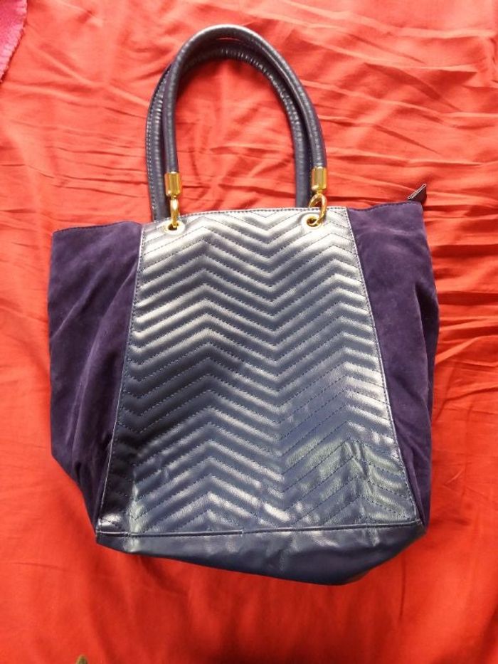 Sac à main bleu