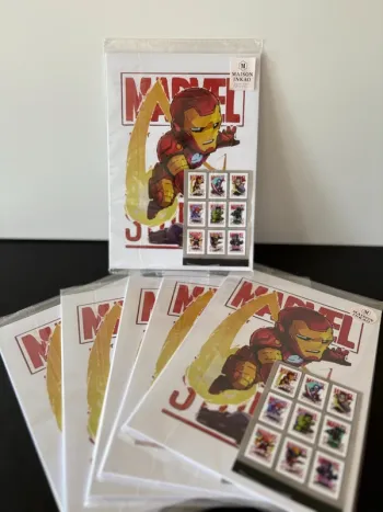 Affiches “Mini Marvel” pour chambre enfant