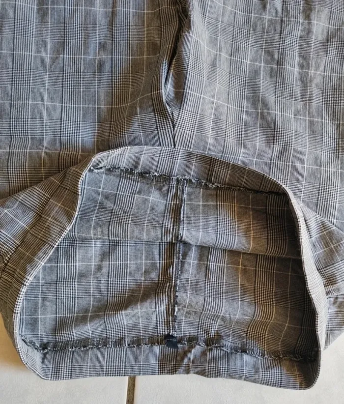 Leggins gris a carreaux élastique taille 48 - photo numéro 5