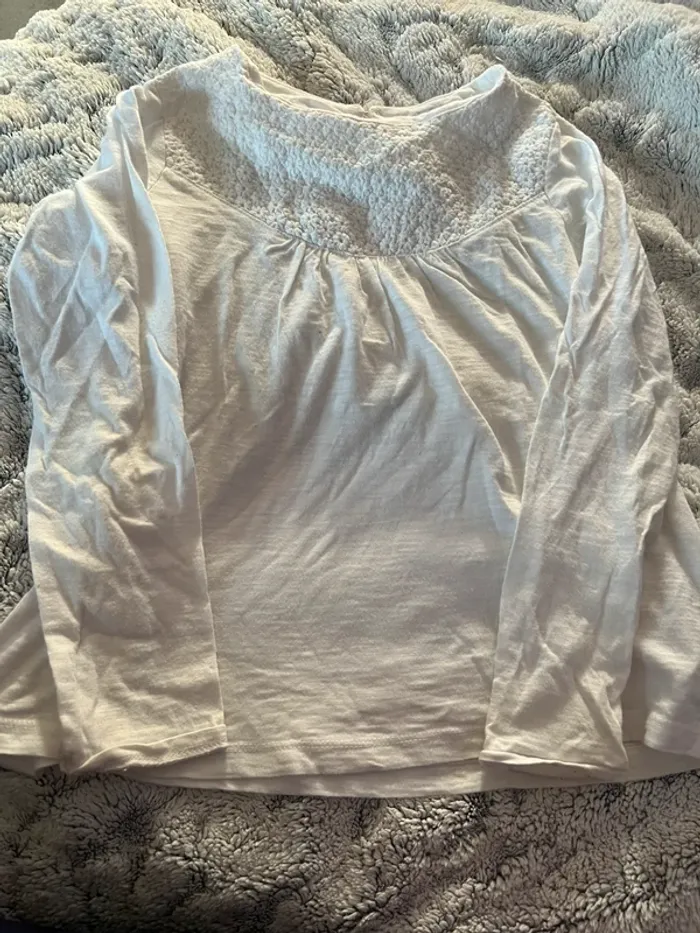 Teeshirt manches longues 6 ans Okaidi