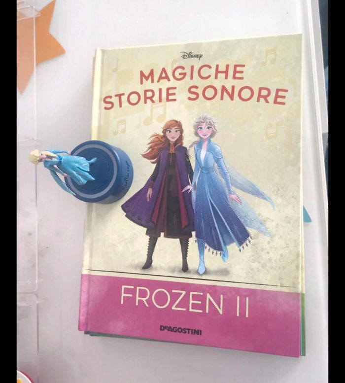 Frozen 2 Magiche storie sonore deagostini Audioconte magique Disney Altaya italien audio conte