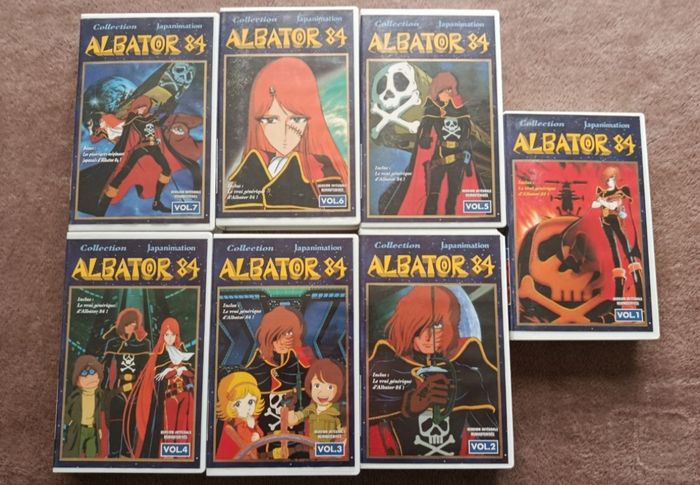 A saisir, coffret VHS  " Albator 84 " ( bien lire svp ) - photo numéro 7