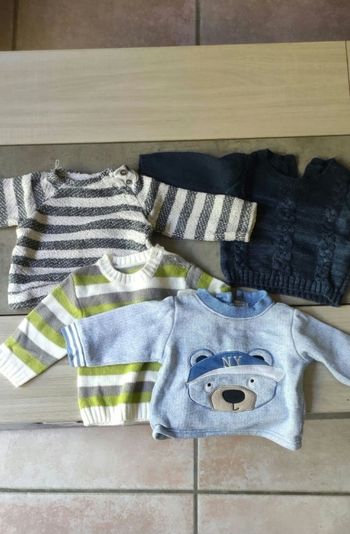 Lot pull bébé 3 mois