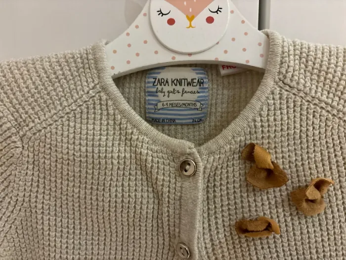 Gilet 9 mois Zara - photo numéro 2