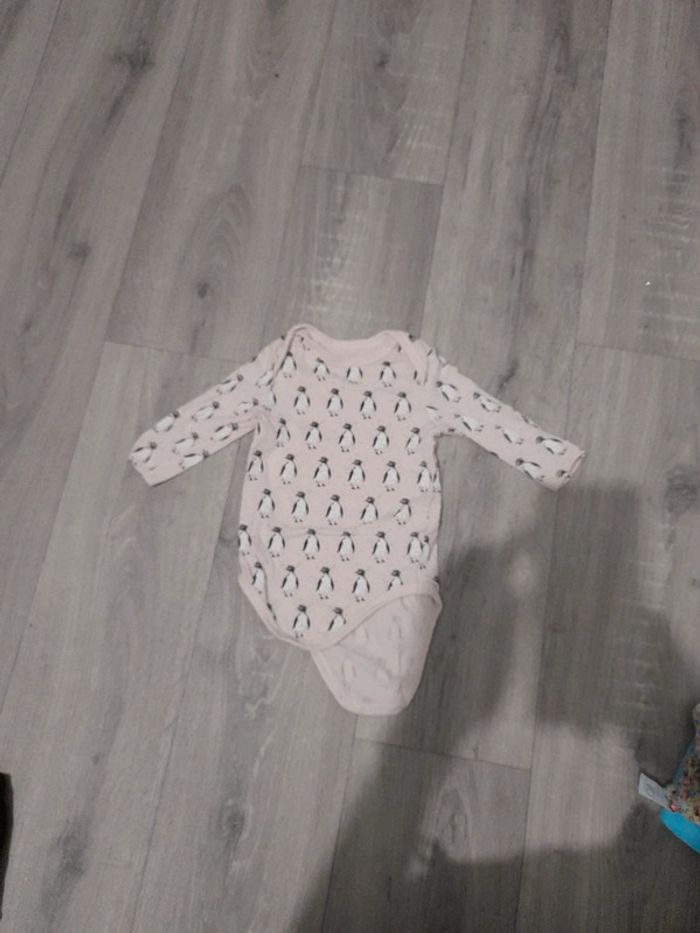 Body pingouins 6 mois