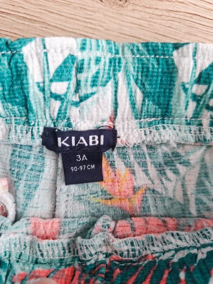 Lot de 2 pantalons légers okaidi/kiabi 3ans - photo numéro 3