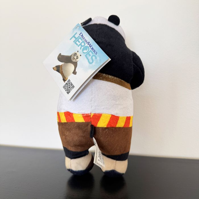 Maître Po Ping Peluche Kung Fu Panda Dreamworks Heroes - 20cm - photo numéro 5