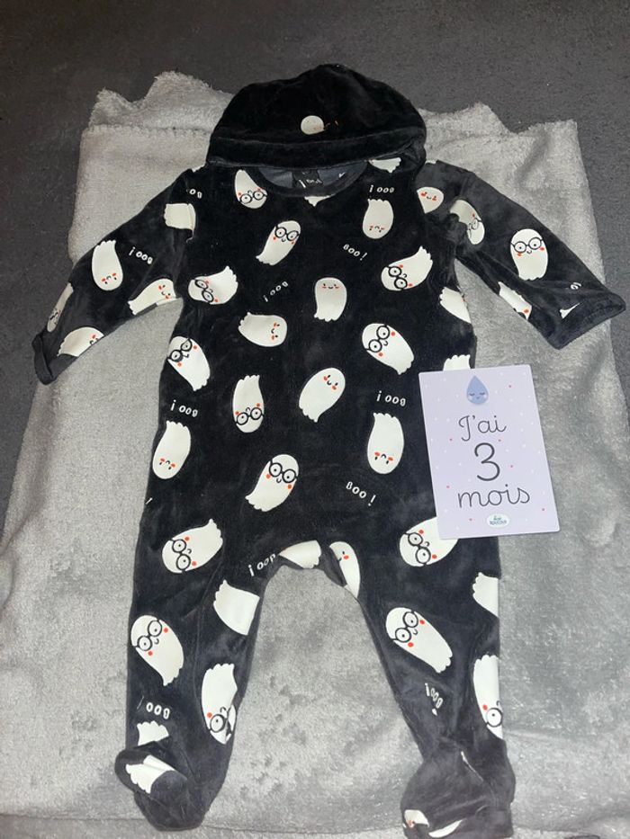 Pyjama Halloween boo fantôme phosphorescent Kiabi