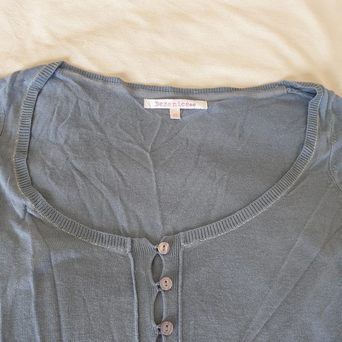 haut été bleu, taille XS, marque Berenice, en très bon état - photo numéro 3