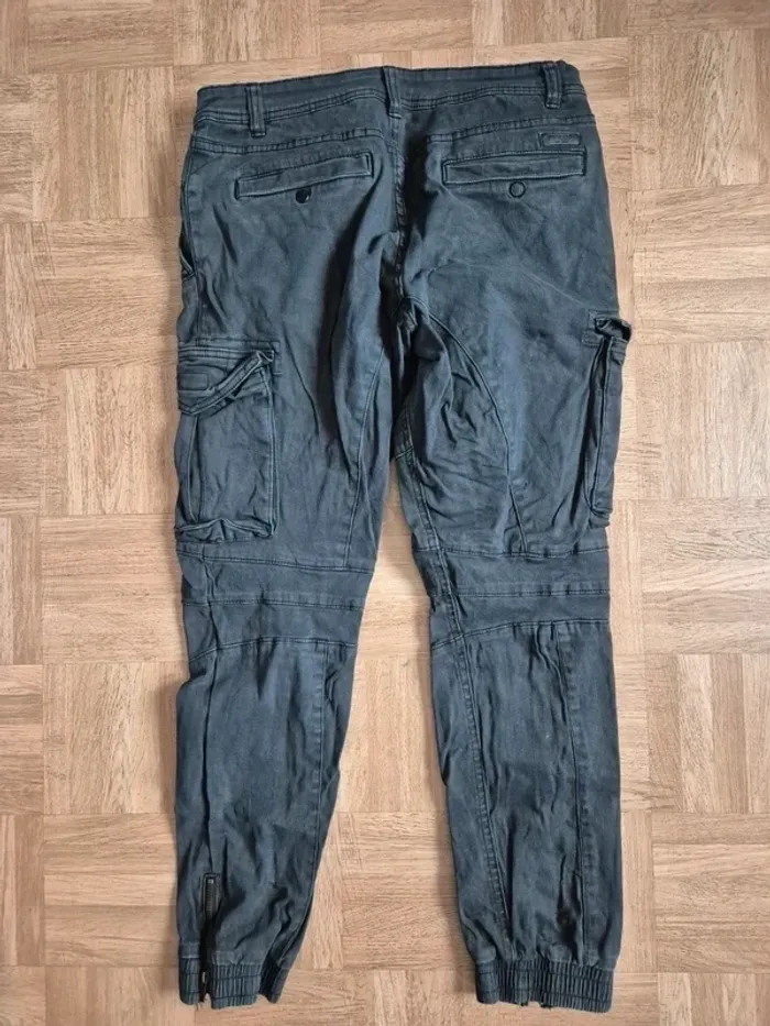 Pantalon cargo indicode noir XL - photo numéro 5