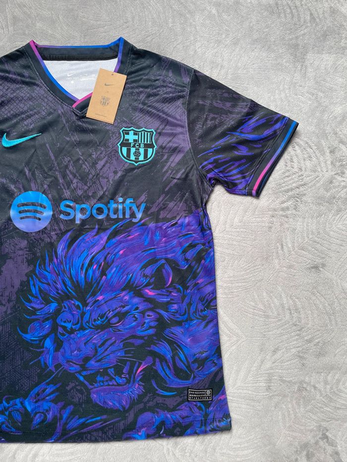 Maillot concept foot Barça noir taille S - photo numéro 3