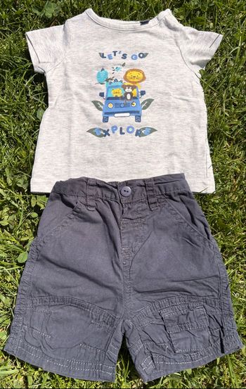 Ensemble short et T-shirt