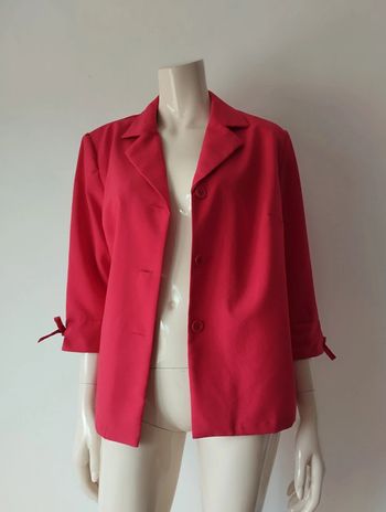 Blazer manches courtes Bleu Bonheur taille 44