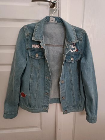 Veste en jeans 12 ans