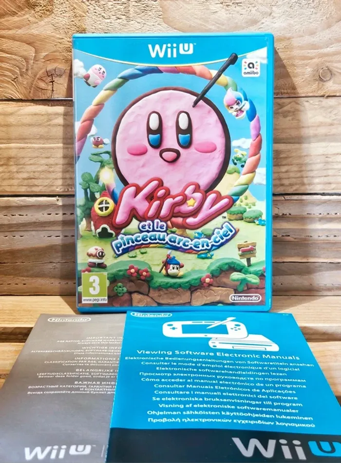 Nintendo Wii U # Kirby et le Pinceau arc en ciel #