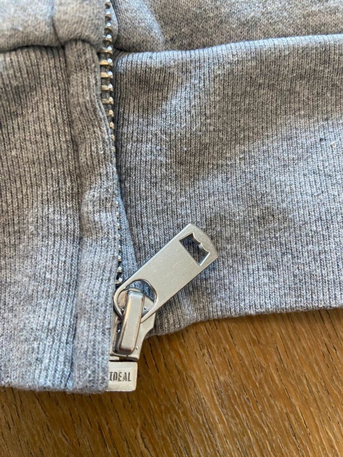 Sweat à capuche gris Levi’s homme taille M - photo numéro 10