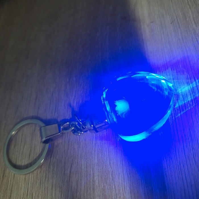 Porte clef 🔑  Led Bleu - photo numéro 2